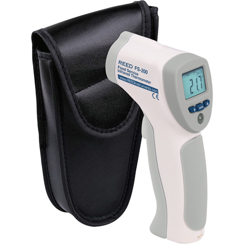 Food Service Infrared Thermometer, -4°- 392° F ( -20° - 200° C )/-58°- 4° F ( -50° - -20° C ), 8:1, Fixed Emmissivity Brunswick Fyr & Safety