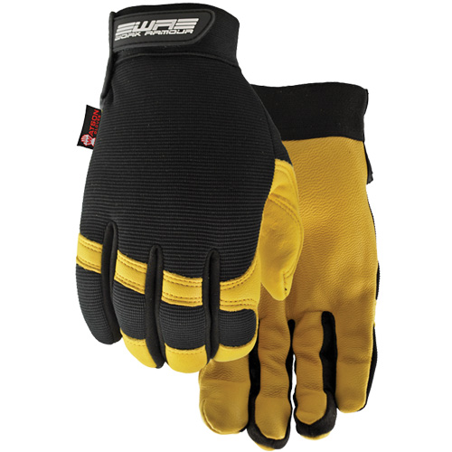 Flextime Water Resistant Gloves, Grain Goatskin Palm, Size Large Brunswick Fyr & Safety
