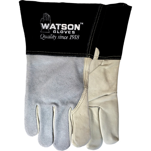 Fabulous Fabricator Gloves, Grain Cowhide, Size Large Brunswick Fyr & Safety