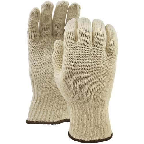 White Knight Gloves, Poly/Cotton, Large Brunswick Fyr & Safety