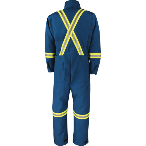 Dupont Nomex&reg; IIIA Deluxe Coveralls, Size 4X-Large, Royal Blue, 6 cal/cm² Brunswick Fyr & Safety