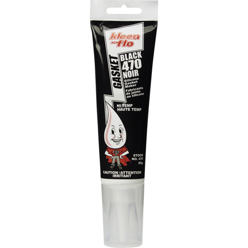 Compos&eacute; &agrave; joints de silicone 470, Tube, Noir Brunswick Fyr & Safety
