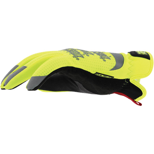 Gants de travail FastFit &agrave; haute visibilit&eacute;, Paume Synth&eacute;tique, Taille Moyen/9 Brunswick Fyr & Safety