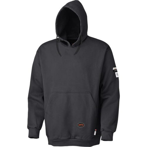 335 Chandail &agrave; capuche ignifug&eacute;, Hommes, Grand, Noir, 22 cal/cm² Brunswick Fyr & Safety