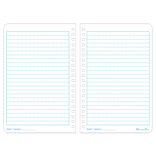 Side-Spiral Notebook, Soft Cover, Yellow, 64 Pages, 4-5/8" W x 7" L Brunswick Fyr & Safety