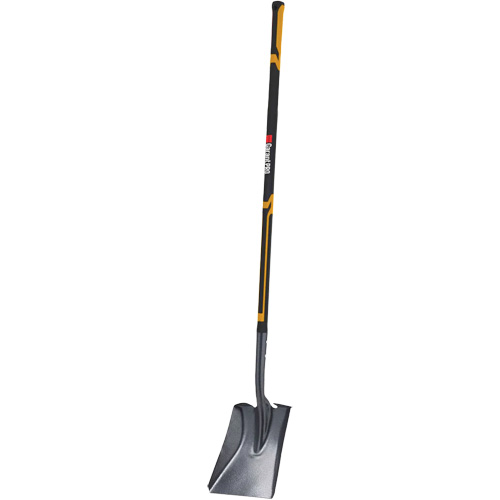 Pro Square Point Shovel, Fibreglass, Tempered Steel Blade, Straight Handle, 48" Long Brunswick Fyr & Safety