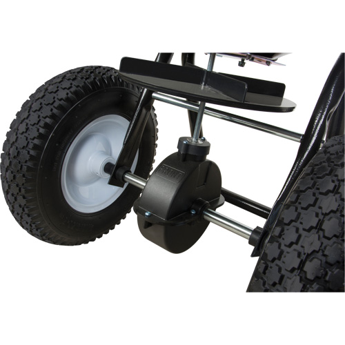 Broadcast Spreader, 11000 sq. ft., 50 lbs. capacity Brunswick Fyr & Safety