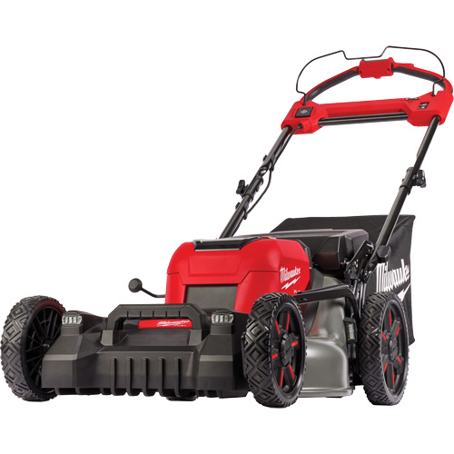 Ensemble de tondeuse sans fil autopropuls&eacute;e &agrave; double pile M18 Fuel, Pouss&eacute;e automatique, &agrave; pile, Largeur de coupe 21" Brunswick Fyr & Safety