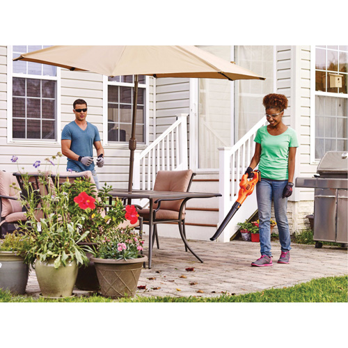 Trousse de balayeuse sans fil Max*, 20 V, Vitesse d'air 130 mi/h, &agrave; pile Brunswick Fyr & Safety