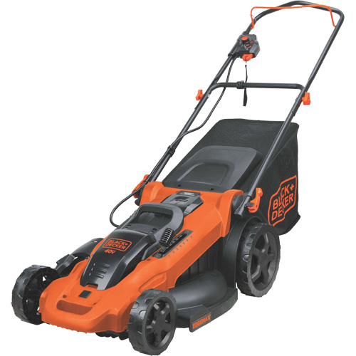 40V Max* Cordless Lawn Mower Kit, Push Walk-Behind, Battery Powered, 20" Cutting Width Brunswick Fyr & Safety