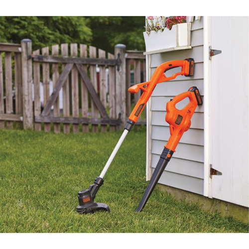 Ensemble combin&eacute; coupe-bordure/taille-bordure et balayeuse pour surfaces rigides Max*, 10", &agrave; pile, 20 V Brunswick Fyr & Safety