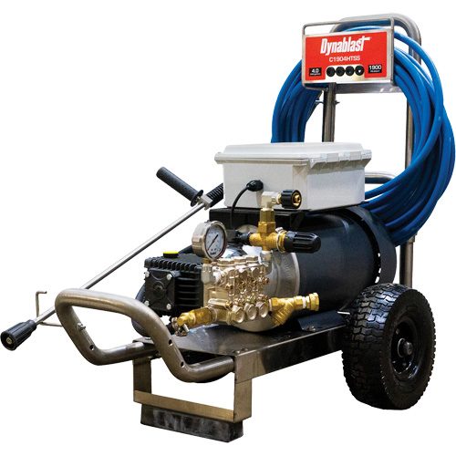 Hot & Cold Water Pressure Washer with Time Delay Shutdown, Electric, 1900 PSI, 4 GPM Brunswick Fyr & Safety