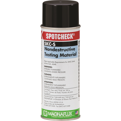 Spotcheck&reg; Penetrants - SKC-S Solvent Cleaners, Aerosol Can Brunswick Fyr & Safety
