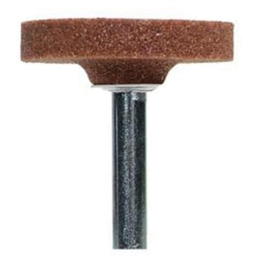 Vitrified Bond Mounted Points, W235, Aluminum Oxide, 1-1/2" Dia., 1/4" L, 60 Grit Brunswick Fyr & Safety