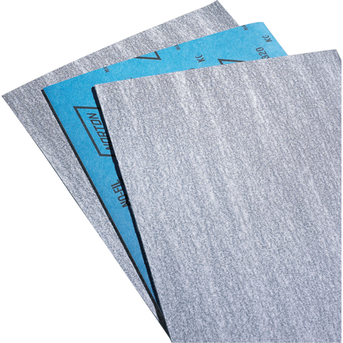 Sandpaper, Paper Sheets - No-Fil Durite A475, 9" x 11", P80-B Grit, Silicon Carbide Brunswick Fyr & Safety