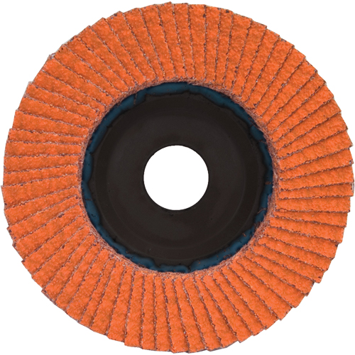 Flap Discs - Quick Trim SG Blaze R980P, 7" x 7/8", Type 27, 40 Grit, Ceramic Brunswick Fyr & Safety