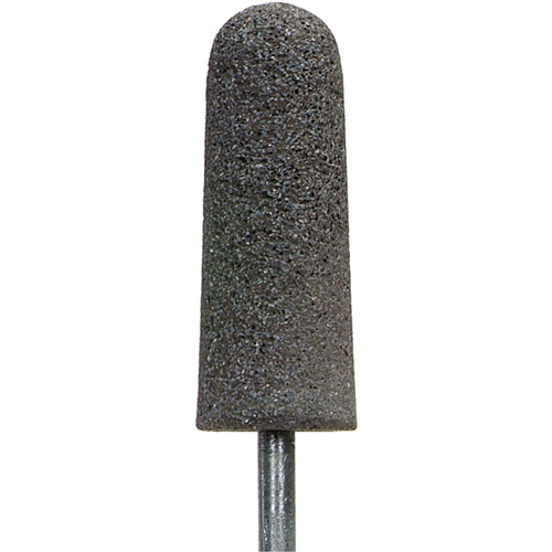 Charger&reg; Resin Bond Mounted Points, A3, Zirconia Alumina, 1" Dia., 2-3/4" L, 30 Grit Brunswick Fyr & Safety