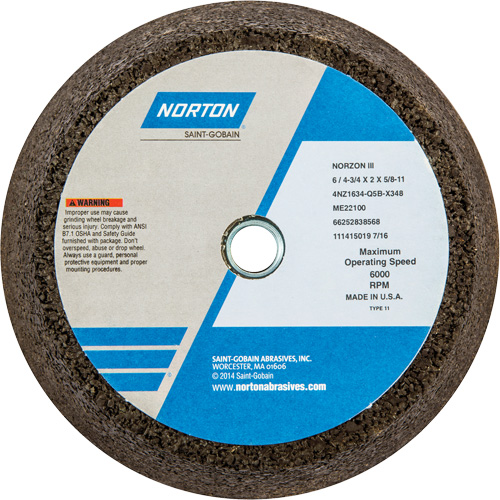 Boisseau d'&eacute;barbage non renforc&eacute; portatif Norzon Plus Brunswick Fyr & Safety