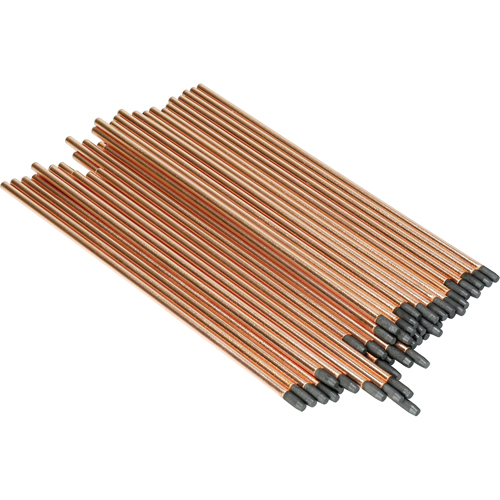&eacute;lectrodes de gougeage air-arc au carbone, 5/32" dia Brunswick Fyr & Safety