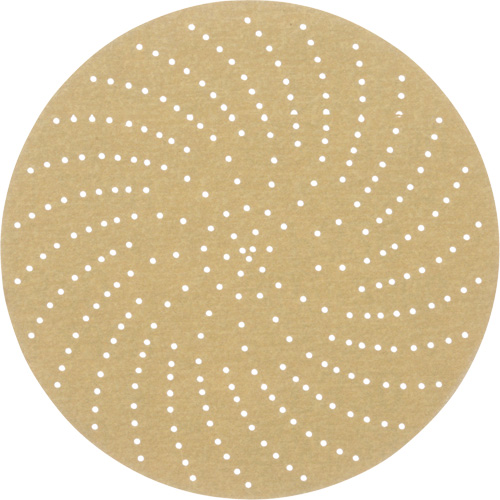 Hookit Clean Sanding Disc, 6" Dia., P320 Grit, Aluminum Oxide, C-Weight Brunswick Fyr & Safety