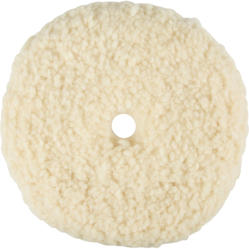 Perfect-It Compounding Pad, 9" Dia., Wool Brunswick Fyr & Safety