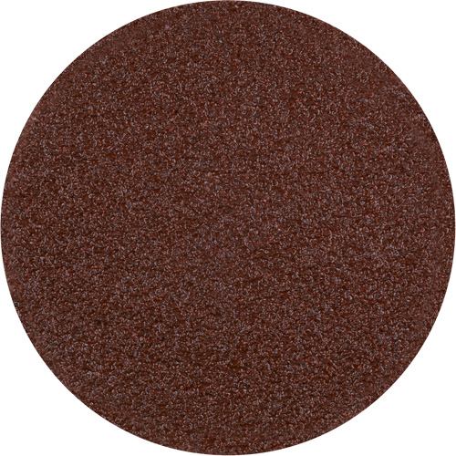 Disque de ponçage de 3" &agrave; endos blocable, 3" dia., Grain 36, Oxyde d'aluminium Brunswick Fyr & Safety