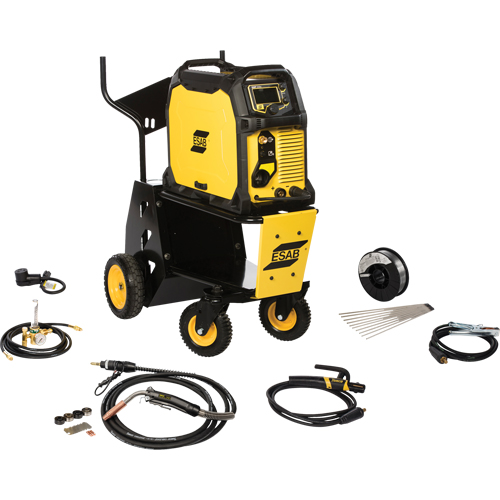Rebel EMP 235ic Portable Welding Machine with Cart, 230 V/120 V, 1 Ph, 50/60 Hz Brunswick Fyr & Safety