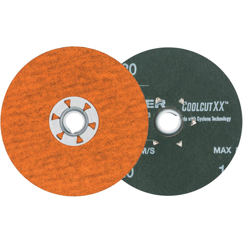 Coolcut XX Sanding Disc, 4-1/2" Dia., 120 Grit, Ceramic Brunswick Fyr & Safety