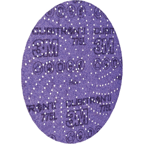 Disque abrasif 775L Cubitron II Hookit, dia 5", Grain 80+, C&eacute;ramique, Poids F Brunswick Fyr & Safety