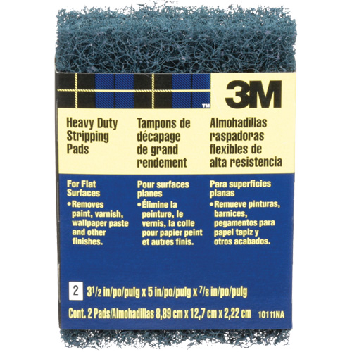 Heavy-Duty Stripping Pads, Aluminum Oxide, 3-1/2" x 5", Coarse Grit Brunswick Fyr & Safety