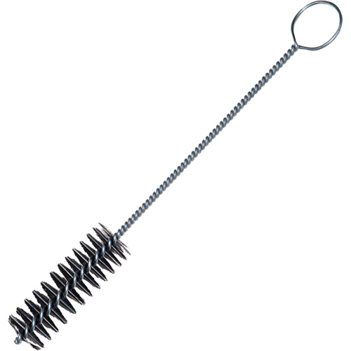 Twisted Tube Brush, 1/4" Dia. x 1-1/2" L, 7" Overall Length Brunswick Fyr & Safety