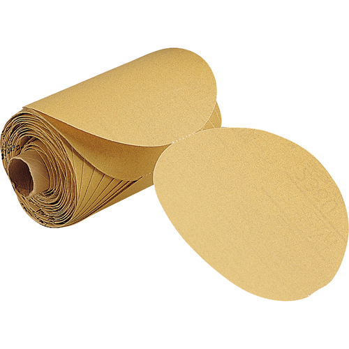236U Stikit Paper Disc Roll, 5" Dia., P100 Grit, Aluminum Oxide Brunswick Fyr & Safety