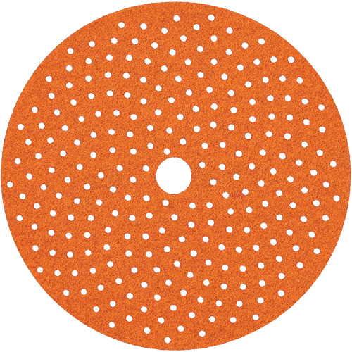 Disque avec attache autoagrippante Multi-Air Cyclonic Blaze, dia 6", Grain 40, C&eacute;ramique d'alumine, Poids D Brunswick Fyr & Safety