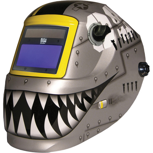 Masque de soudage Carrera ArcOne, 3" lo x 4" la Champ de vision, Teinte 9 - 13 Brunswick Fyr & Safety