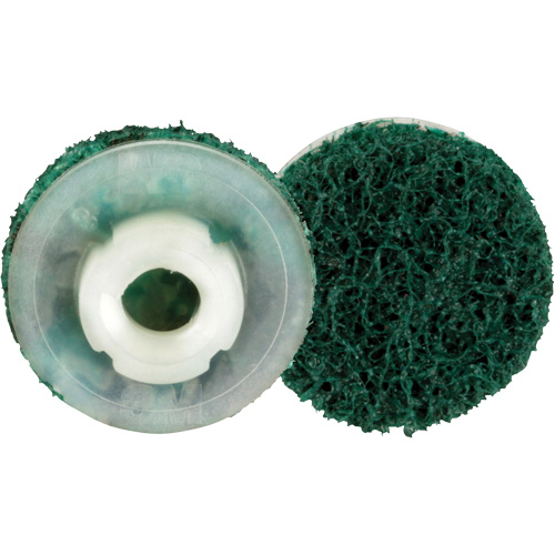 Disque de conditionnement pr&eacute;cis de surface Roloc Scotch-Brite PN-DS, 3/4" dia., Grain Fin, C&eacute;ramique Brunswick Fyr & Safety