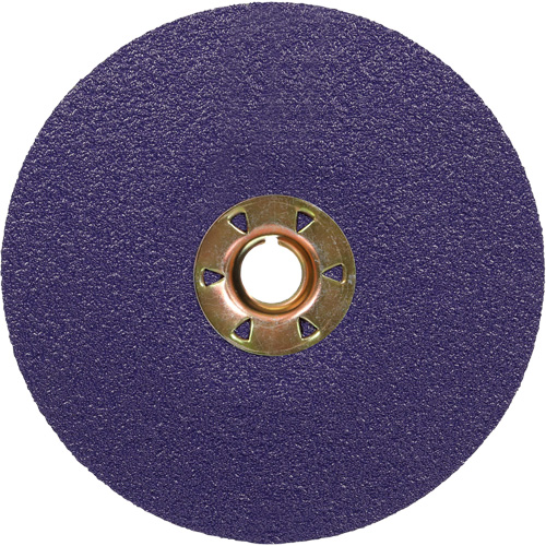 Disque en fibre Cubitron 3 1182C, C&eacute;ramique, 80+, 4-1/2" Dia Brunswick Fyr & Safety