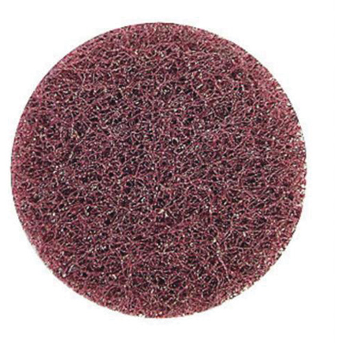 Bear-Tex&reg; High Strength Non-Woven Quick-Change Buffing Disc, 2" Dia., Medium Grit, Aluminum Oxide Brunswick Fyr & Safety