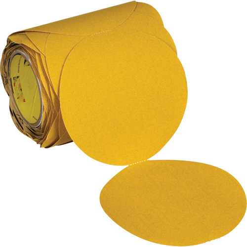 Stikit Gold Abrasive Disc Roll 09312, 6" Dia., 120 Grit, Aluminum Oxide Brunswick Fyr & Safety
