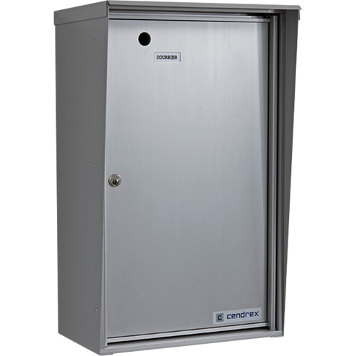 Collecting Boxes, Surface -Mounted, 21" x 12-7/8", Aluminum Brunswick Fyr & Safety