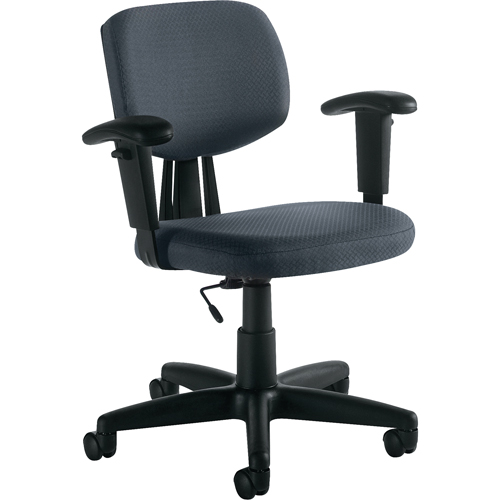 Task Chair, Fabric, Charcoal Brunswick Fyr & Safety