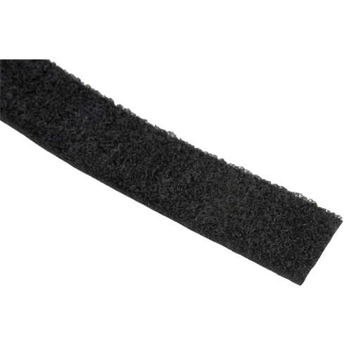 Bande d'attaches, Boucle, 50 vg x 1", Cousu, Noir Brunswick Fyr & Safety
