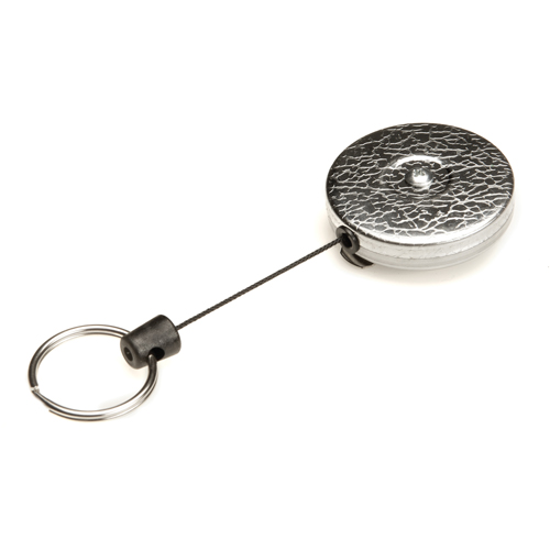 D&eacute;rouleurs autor&eacute;tractables originaux #485-HDK, Chrome, C&acirc;ble 48", Fixation Agrafe de ceinture Brunswick Fyr & Safety