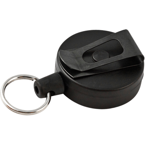 D&eacute;rouleurs de taille moyenne de s&eacute;rie Mid6 #6, Polycarbonate, C&acirc;ble 36", Fixation Agrafe de ceinture Brunswick Fyr & Safety