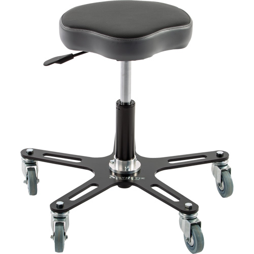 Chaise ergonomique SF130, Vinyle Si&egrave;ge, Noir Brunswick Fyr & Safety