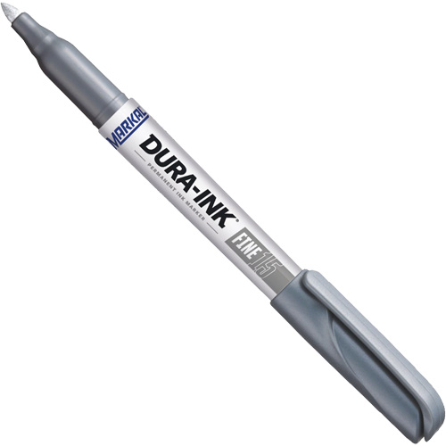 Marqueur permanent Dura-Ink no 15, Argent, Pointe Fin Brunswick Fyr & Safety