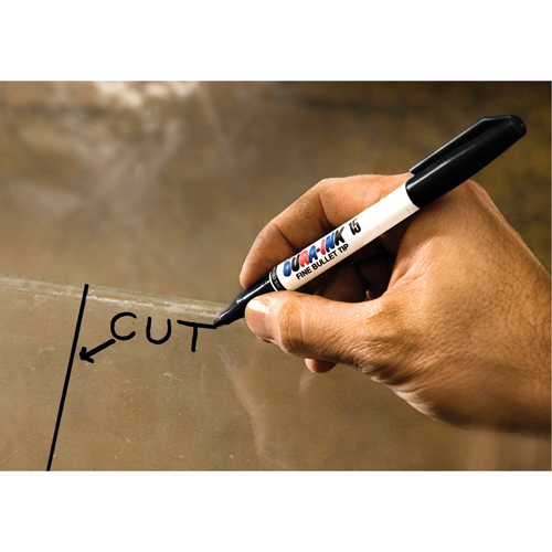 Marqueur permanent Dura-Ink no 15, Fin, Argent Brunswick Fyr & Safety