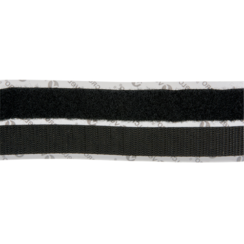 Fastener, Hook & Loop, 15' x 3/4", Adhesive, Black Brunswick Fyr & Safety