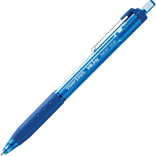 Stylo Inkjoy 300RT, Bleu, 1 mm, R&eacute;tractable Brunswick Fyr & Safety