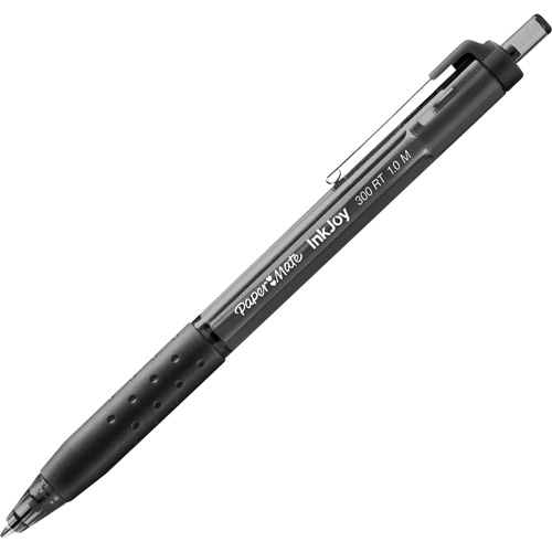 Stylo Inkjoy 300RT, Noir, 1 mm, R&eacute;tractable Brunswick Fyr & Safety