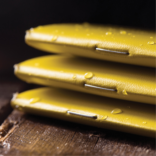 All-Weather Notebook, Soft Cover, Yellow, 48 Pages, 4-5/8" W x 7" L Brunswick Fyr & Safety